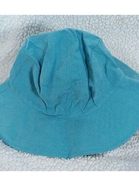 Bucket Beach Hat Toddler Sky Blue 12-24 Months Wide Brim Adjustable UPF 50+Sun